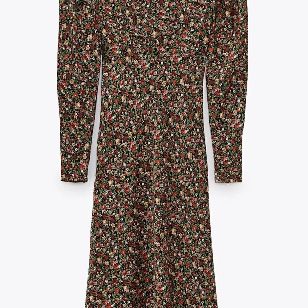 ZARA FLORAL PRINT DRESS - Picture 11 of 11